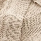 Homla, Vaffel, szlafrok, beżowy, rozmiar S/M