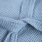 Homla, Vaffel, szlafrok, niebieski, rozmiar S/M