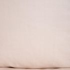 Homla, Vela, pościel, bawełniana z ozdobną lamówką beżowa, 160-200 cm