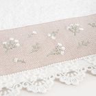 Homla, Velia, ręcznik, z ozdobnym haftem, 70-130 cm