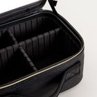 Homla, Voyelle, kosmetyczka, z lustrem i przegrodami, 24,5-18,5-11 cm