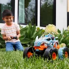 Hot Wheels, Monster Trucks R/C, Rhinomite Mega Transformacja, pojazd zdalnie sterowany, skala 1:12