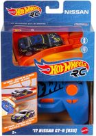 Hot Wheels, Nissan GTR 1:64, pojazd zdalnie sterowany