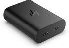 HP, zasilacz sieciowy 65W Gan USB-C, czarny