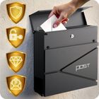 Humberg, skrzynka na listy, antracyt, 37-37-10,5 cm, HM-862