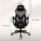 Huzaro, Combat 3.1 Grey, fotel gamingowy