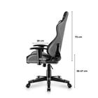 Huzaro, Ranger 6.0, fotel gamingowy dla dziecka, Grey Mesh