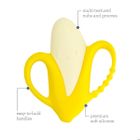 Infantino, gryzaczek silikonowy, banan