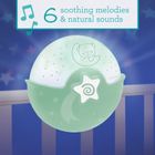 Infantino, projektor 2w1, zielony