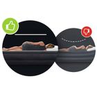 Intex, materac dmuchany, z wbudowaną pompką elektryczną, 203-152-46 cm