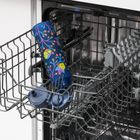 ION8, Egzotyczne ptaki, bidon z ustnikiem, niebieski, 500 ml