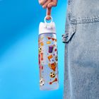 ION8, Piłka nożna, bidon z ustnikiem, biały, 500 ml