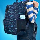 ION8, Roboty, bidon z ustnikiem, niebieski, 350 ml