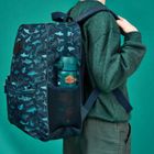 ION8, Samochody, bidon stalowy z ustnikiem, morski, 600 ml