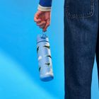 ION8, Samoloty, bidon stalowy z ustnikiem, niebieski, 600 ml