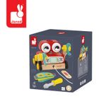 Janod, Brico ‘Kids, drewniany robot, zestaw majsterkowicza do skręcania i ciągnięcia