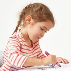 Janod, klej z brokatem, w tubkach, 9 kolorów