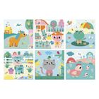 Janod, My arts & crafts, zestaw kreatywny, kolorowanka wodna