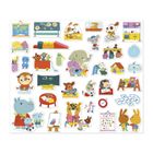 Janod, naklejki, przedszkole, 200 szt.