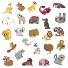 Janod, naklejki, zwierzęta egoztyczne, 100 szt.