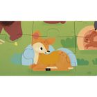 Janod, puzzle sensoryczne, las, 20 elementów