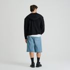 Jeansowe bermudy unisex z regulacją NOWEAR