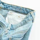 Jeansowe spodnie very wide z regulacją Cool Club