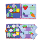 Jolly Designs. Gąsienica. Książeczka sensoryczno-manipulacyjna