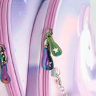 Kayokki, plecak szkolny, 1-komorowy, Jednorożec, fioletowy