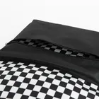 Kayokki, plecak szkolny, 1-komorowy, Szachownica, czarno-biała