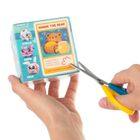 Kidea, Snapets, klocki, brązowy miś, 87 elementów