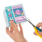 Kidea, Snapets, klocki, fioletowy kot, 84 elementy