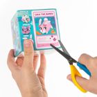 Kidea, Snapets, klocki, różowy królik, 75 elementów