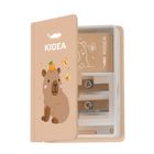 Kidea, temperówka podwójna z gumką, cute, 1 szt.