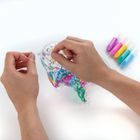 Kidea, Wróżka, maska i różdżka 3D, zestaw kreatywny