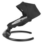 Kidwell, Reve, bujaczek, leżaczek elektryczny, 2w1, czarno-srebrny