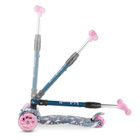 Kidwell, Vento, hulajnoga 3-kołowa, balansowa, niebieska w jednorożce