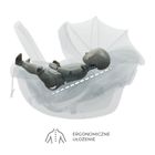 Kinderkraft, I-Lite, fotelik samochodowy, nosidełko, Cool Grey, 40-86 cm