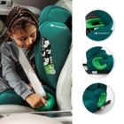 Kinderkraft, Junior Fix 2 Plus, i-Size, fotelik samochodowy, green, 100-150 cm