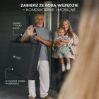 Kinderkraft, Moon Dream, łóżeczko turystyczne, Black