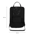 Kinderkraft, organizer samochodowy, czarny