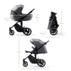 Kinderkraft, Prime 2, wózek wielofunkcyjny, 3w1, Shadow Grey