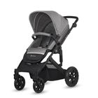Kinderkraft, Prime Lite, wózek wielofunkcyjny 3w1, Grey