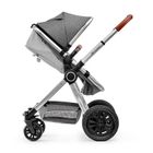 Kinderkraft, Veo, wózek wielofunkcyjny 2w1, 0-15 kg, szary