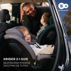 Kinderkraft, Xrider 2, fotelik samochodowy, Grey, 40-150 cm