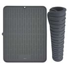 Kinghoff, podkładka silikonowa, ociekacz do naczyń, 42-33 cm, KH-1904