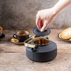 Kinghoff, zaparzacz żeliwny imbryk z filtrem, 1l