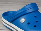 Klapki chłopięce, niebieskie, Crocs Crocband Clog