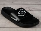 Klapki męskie, czarne, Lotto Lathi