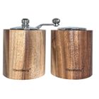 Klausberg, akacjowy młynek do pieprzu + solniczka, KB-7859